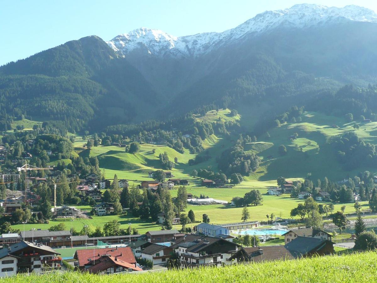 Appartement In Hus Signal Met Prachtig Uitzicht Op De Bergen Klosters Zewnętrze zdjęcie