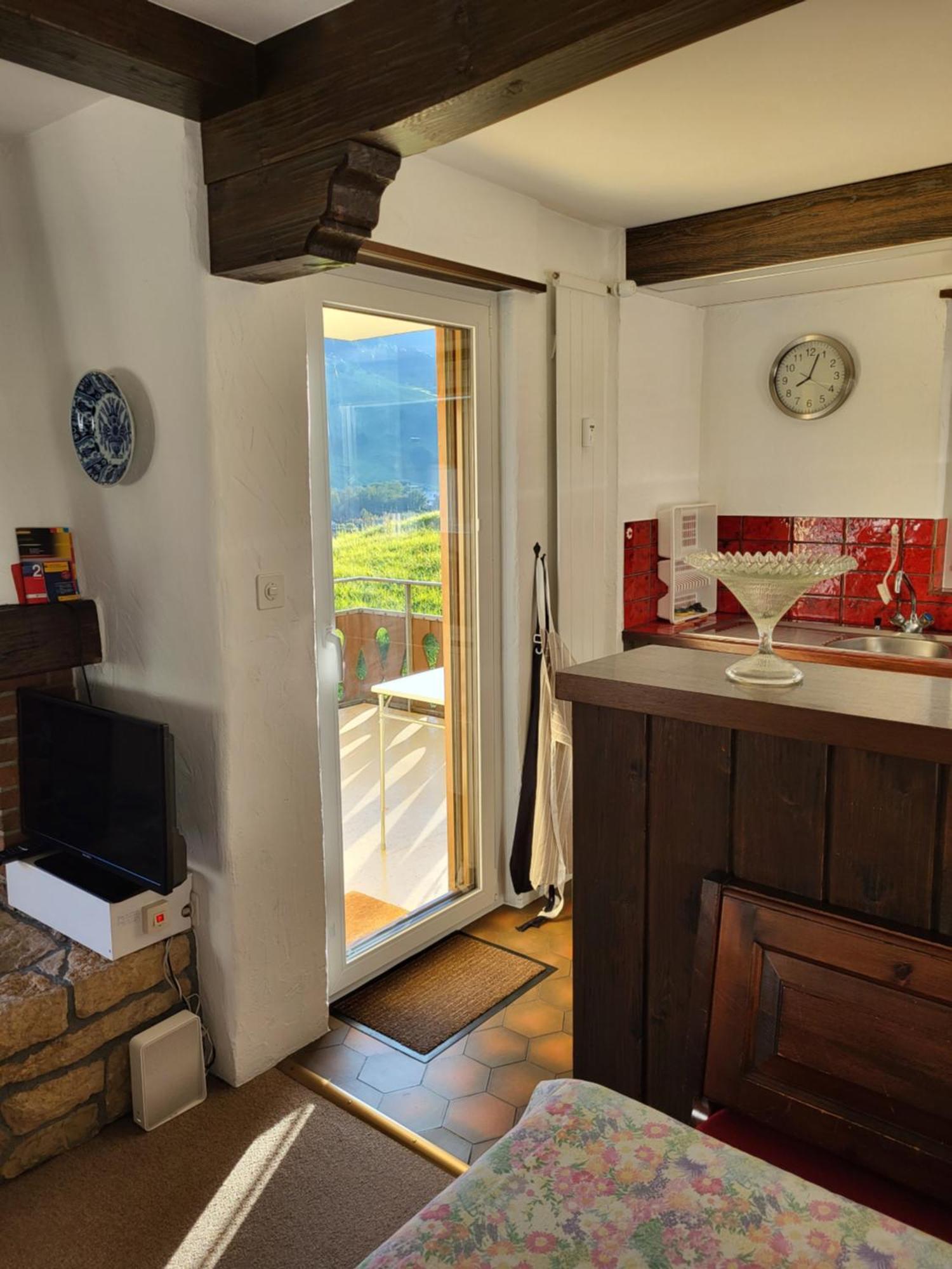 Appartement In Hus Signal Met Prachtig Uitzicht Op De Bergen Klosters Zewnętrze zdjęcie