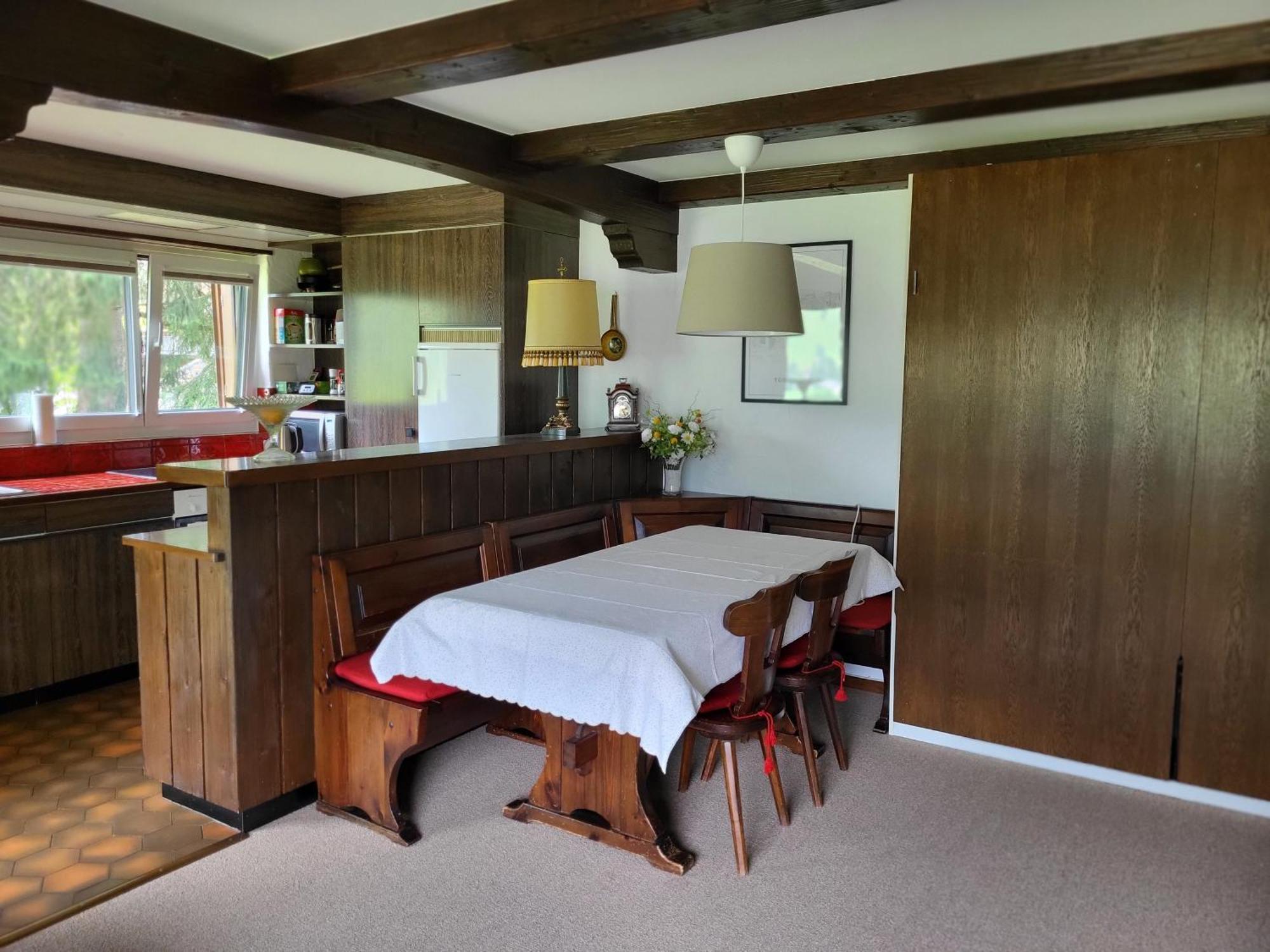 Appartement In Hus Signal Met Prachtig Uitzicht Op De Bergen Klosters Zewnętrze zdjęcie