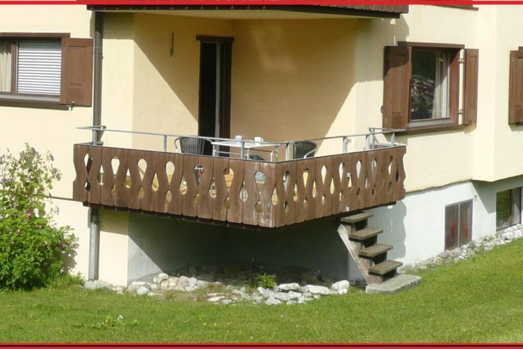 Appartement In Hus Signal Met Prachtig Uitzicht Op De Bergen Klosters Zewnętrze zdjęcie