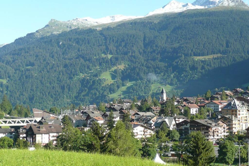 Appartement In Hus Signal Met Prachtig Uitzicht Op De Bergen Klosters Zewnętrze zdjęcie