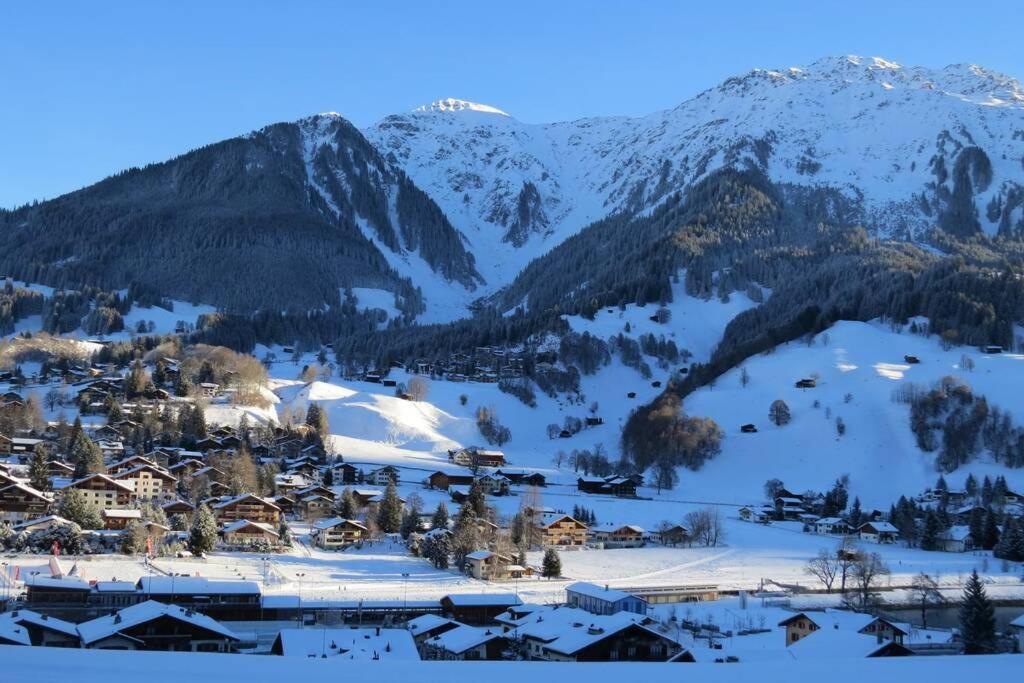 Appartement In Hus Signal Met Prachtig Uitzicht Op De Bergen Klosters Zewnętrze zdjęcie